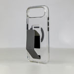 كڤر LZEL MagClear LeatherGrip لهاتف iPhone Air 