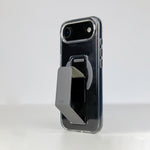 كڤر LZEL MagClear LeatherGrip لهاتف iPhone Air 