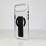 كڤر LZEL MagClear LeatherGrip لهاتف iPhone Air 