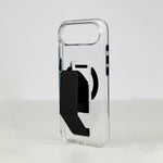 كڤر LZEL MagClear LeatherGrip لهاتف iPhone Air 