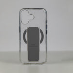 كڤر LZEL MagClear LeatherGrip لهاتف iPhone 17