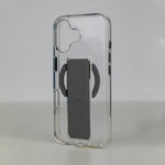 كڤر LZEL MagClear LeatherGrip لهاتف iPhone 17