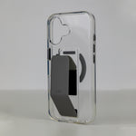 كڤر LZEL MagClear LeatherGrip لهاتف iPhone 17