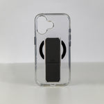 كڤر LZEL MagClear LeatherGrip لهاتف iPhone 17