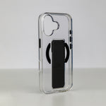 كڤر LZEL MagClear LeatherGrip لهاتف iPhone 17