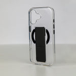 كڤر LZEL MagClear LeatherGrip لهاتف iPhone 17