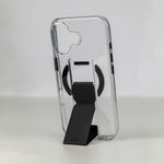 كڤر LZEL MagClear LeatherGrip لهاتف iPhone 17