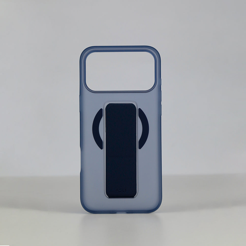 Asli Global MagTrox Gravitas MagSafe Leather Grip Case for iPhone 17 Pro