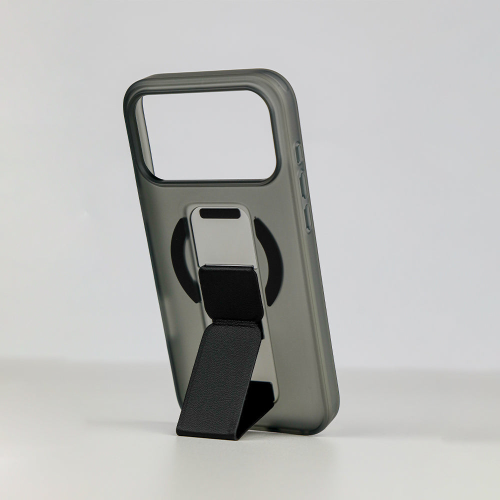 Asli Global MagTrox Gravitas MagSafe Leather Grip Case for iPhone 17 Pro