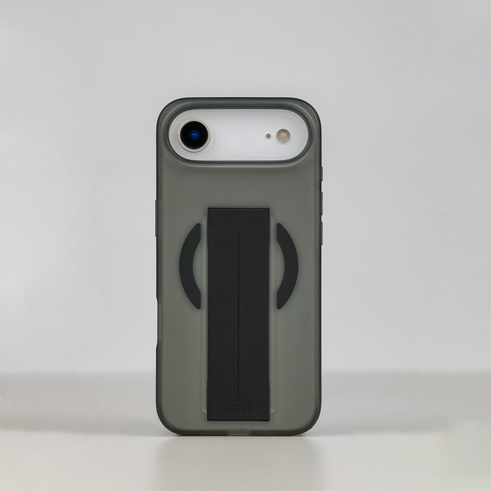 Asli Global MagTrox Gravitas MagSafe Leather Grip Case for iPhone Air