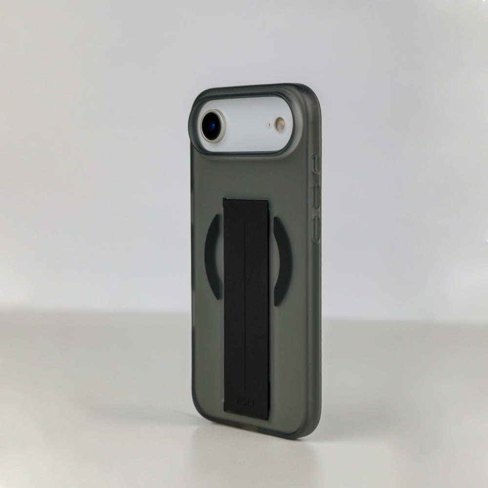 Asli Global MagTrox Gravitas MagSafe Leather Grip Case for iPhone Air