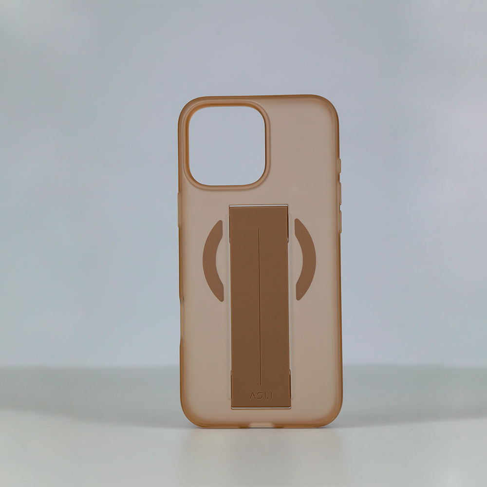 Asli Global Gravitas iPhone 16 Pro MagSilicone MagSafe With Flexible Grip Case