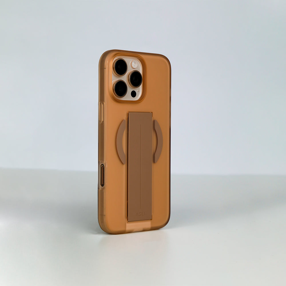Asli Global Gravitas iPhone 16 Pro MagSilicone MagSafe With Flexible Grip Case
