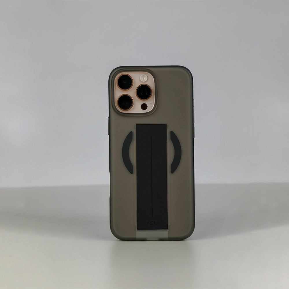 Asli Global Gravitas iPhone 16 Pro MagSilicone MagSafe With Flexible Grip Case