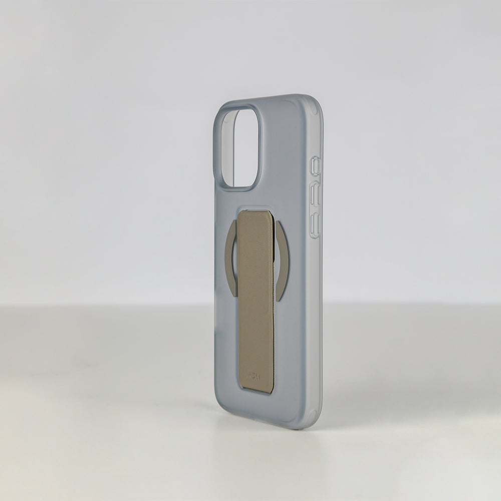 Asli Global Gravitas iPhone 16 Pro MagLeather MagSafe With Grip & Stand Case