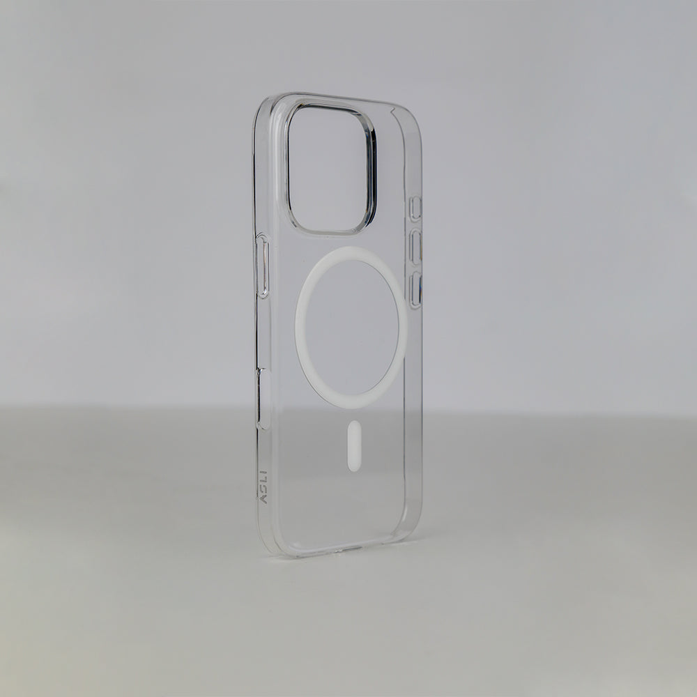 Asli Global Gravitas iPhone 16 Pro Mag MagSafe Slim Case|Clear