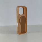 Asli Global Gravitas iPhone 16 Pro MagLeather MagSafe With Grip & Stand Case
