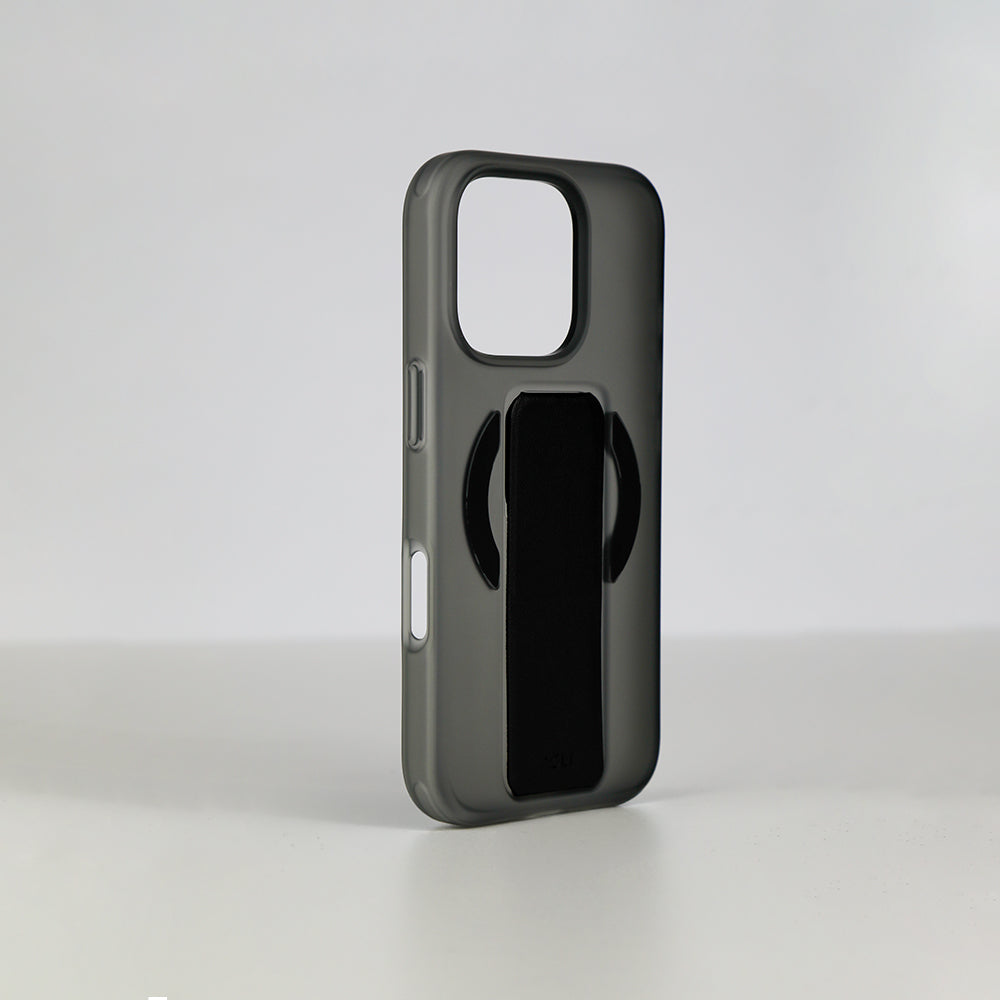 Asli Global Gravitas iPhone 16 Pro MagLeather MagSafe With Grip & Stand Case