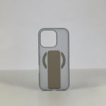 Asli Global Gravitas iPhone 16 Pro MagLeather MagSafe With Grip & Stand Case