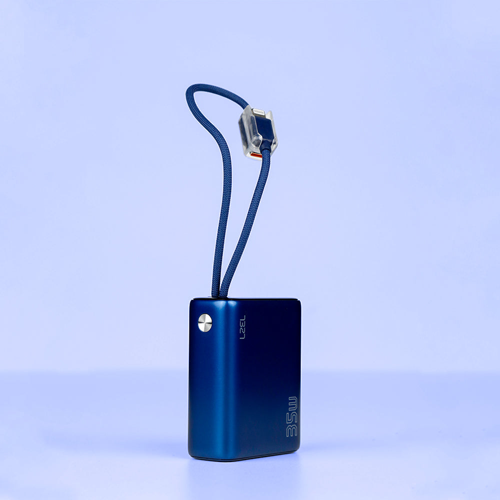 LZEL Neurovolt 10K Pd 35W Mini Power Bank Pd3.0 & Qc3.0 | Usb-C Cable & Lightning Cable