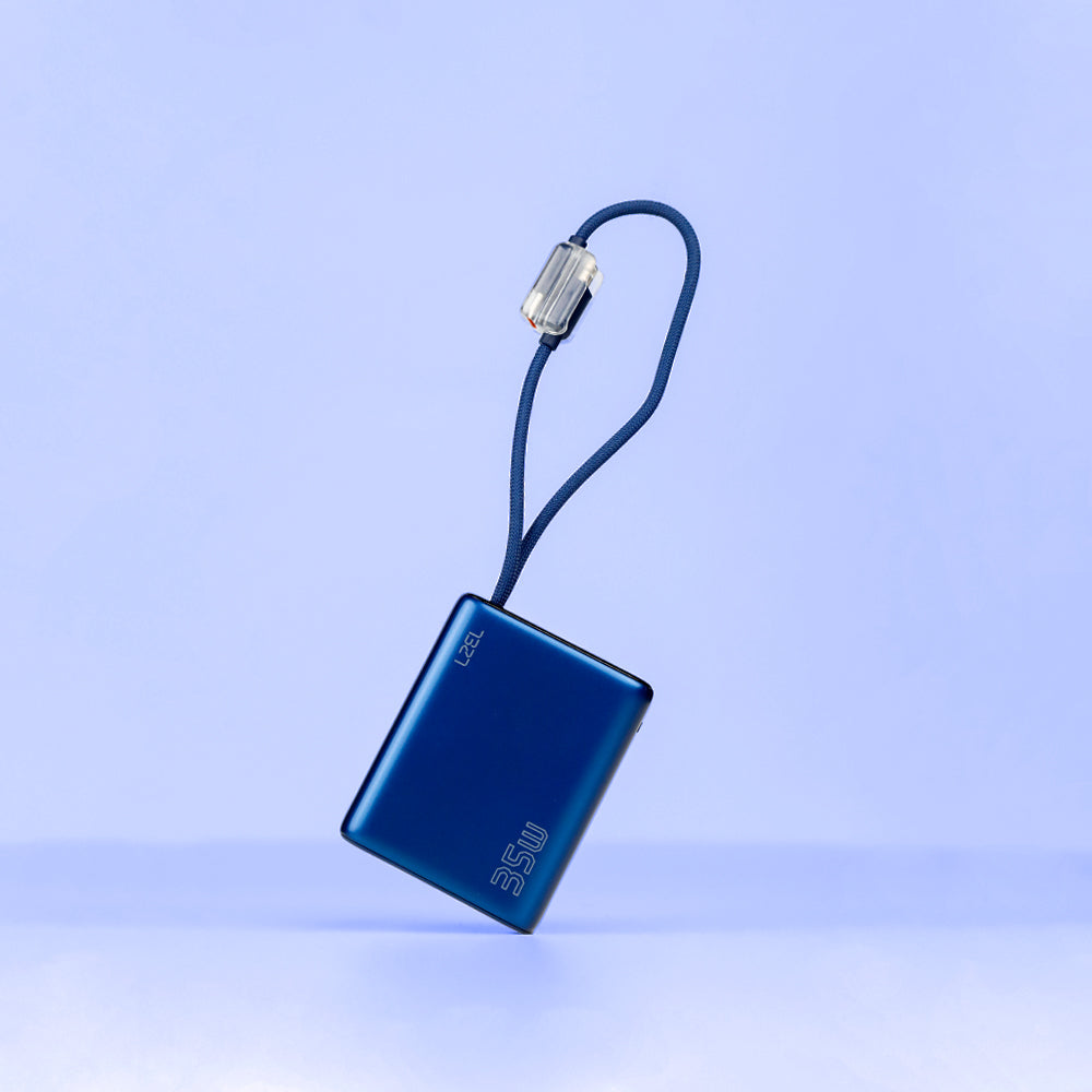 LZEL Neurovolt 10K Pd 35W Mini Power Bank Pd3.0 & Qc3.0 | Usb-C Cable & Lightning Cable