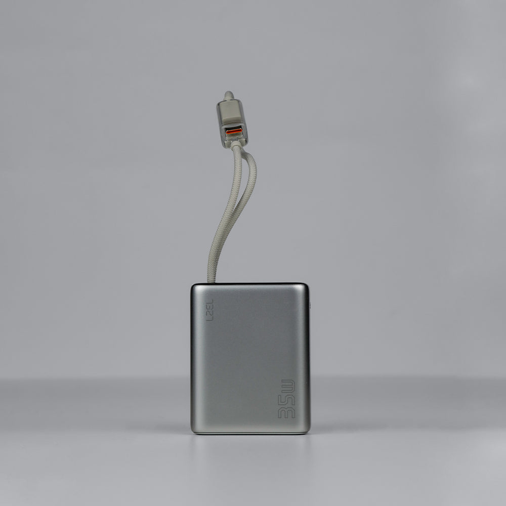 LZEL Neurovolt 10K Pd 35W Mini Power Bank Pd3.0 & Qc3.0 | Usb-C Cable & Lightning Cable