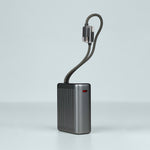 باور بنك من Lzel Neurode 10K PD 35W مع كابلات USB-C وLightning 