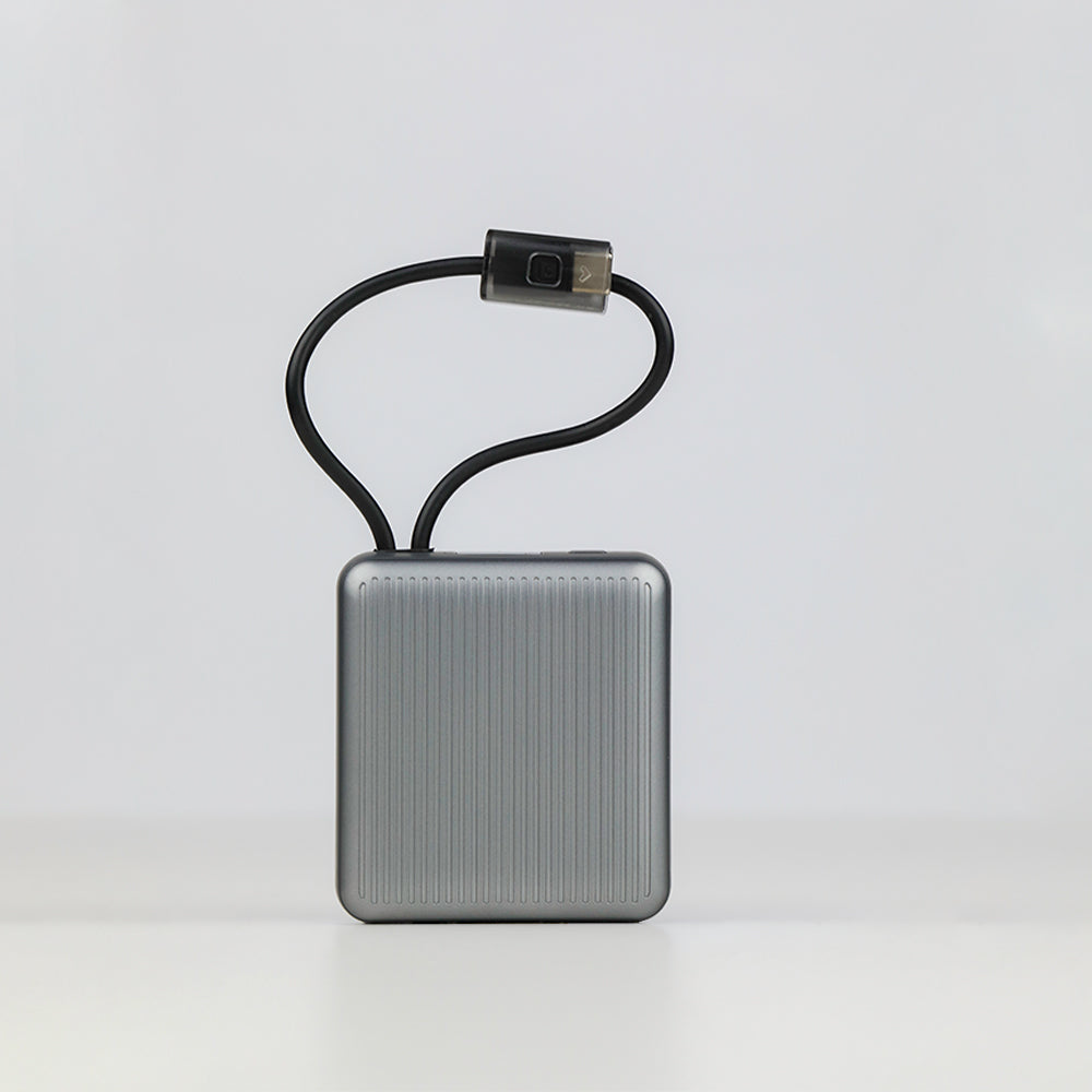 90 Percent Primcore Neo Power Bank – 10000mAh, 22.5W, Dual Built-In Cables, Power Delivery, QC 3.0, USB-C & Lightning