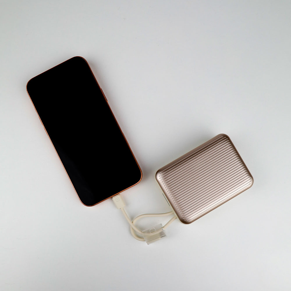 90 Percent Primcore Neo Power Bank – 20000mAh, 22.5W, Dual Built-In Cables, Power Delivery, QC 3.0, USB-C, USB-A & Lightning