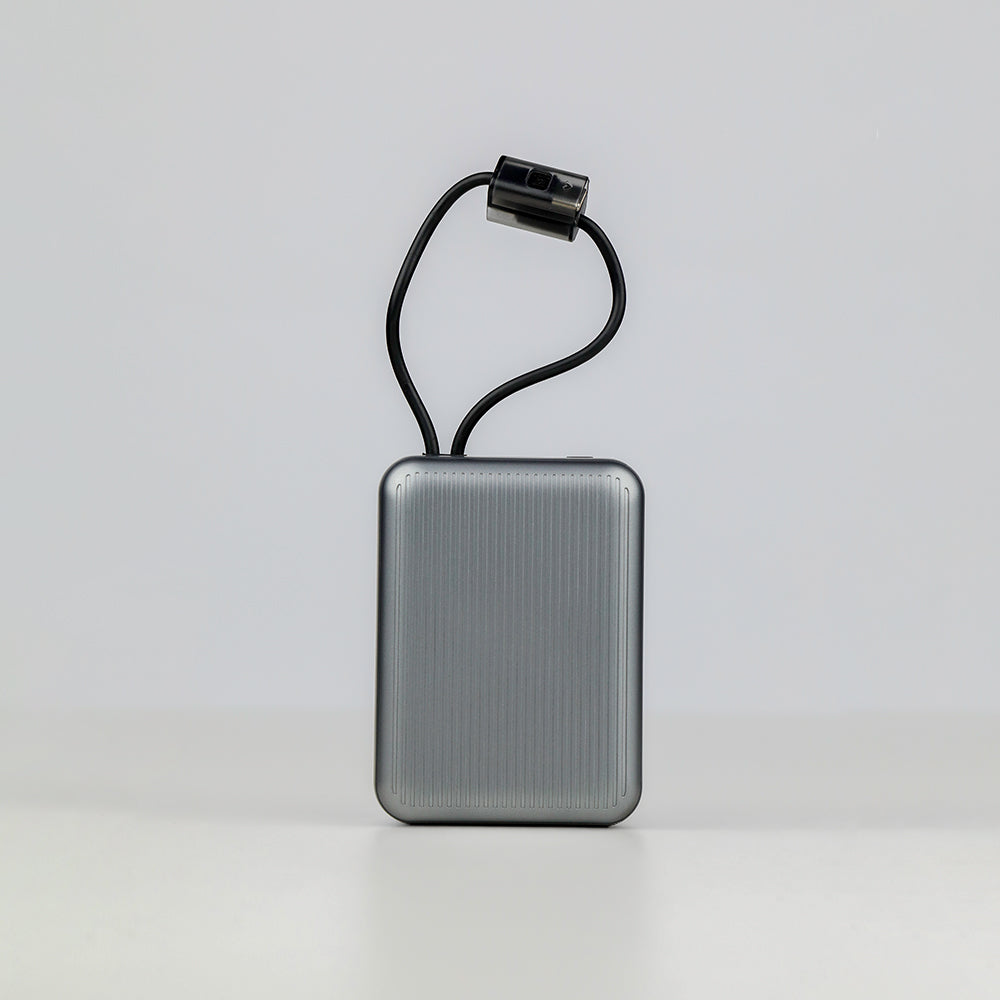90 Percent Primcore Neo Power Bank – 20000mAh, 22.5W, Dual Built-In Cables, Power Delivery, QC 3.0, USB-C, USB-A & Lightning
