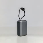 90 Percent Primcore Neo Power Bank – 20000mAh, 22.5W, Dual Built-In Cables, Power Delivery, QC 3.0, USB-C, USB-A & Lightning