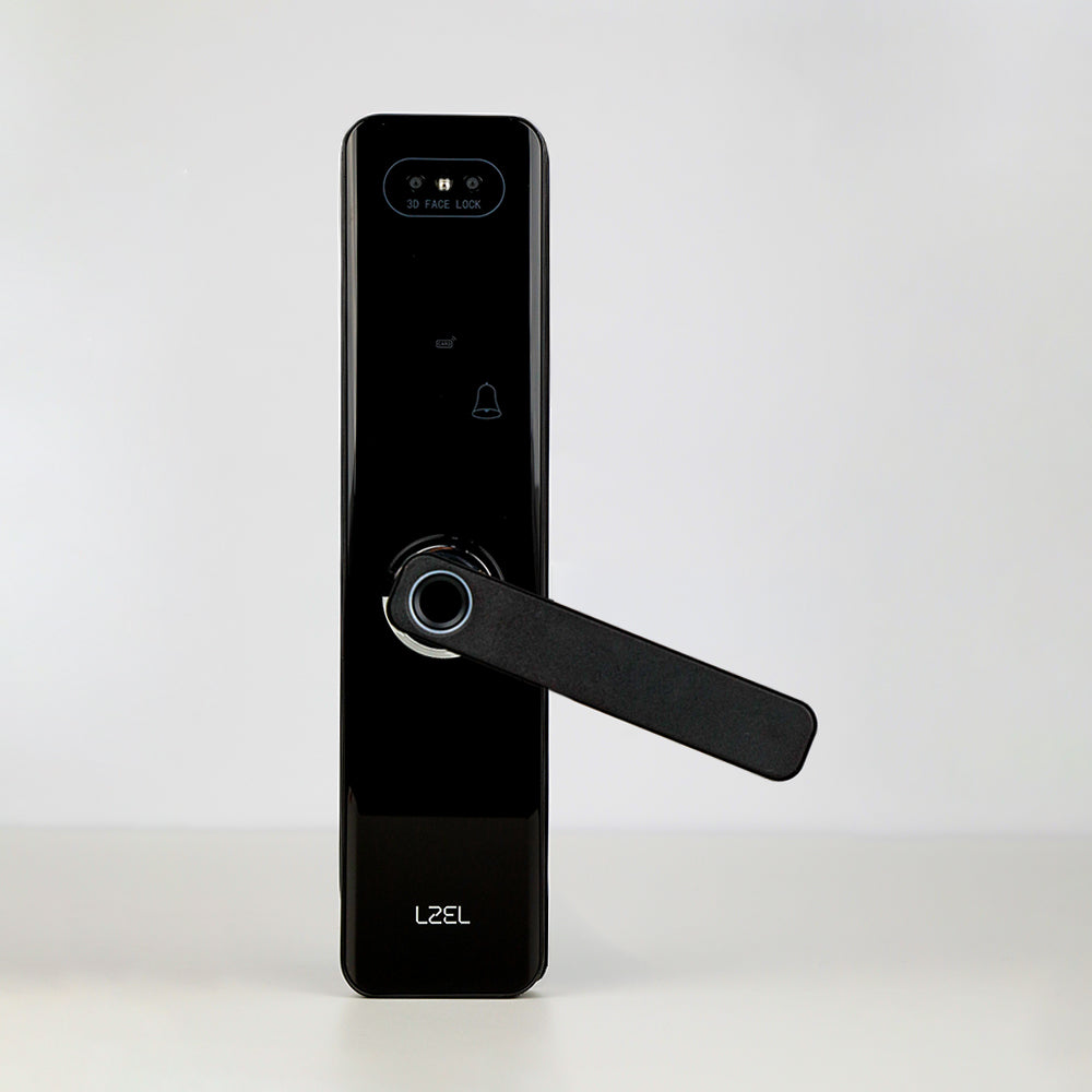 LZEL Smart Door Lock ZSN010 | 3D Facial Recognition, Fingerprint, Password, IC Card & Remote Unlock