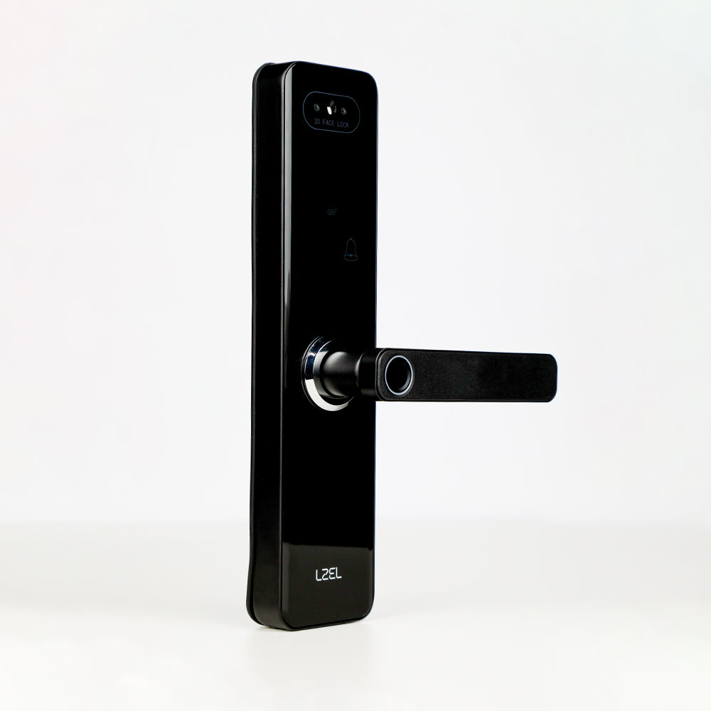 LZEL Smart Door Lock ZSN010 | 3D Facial Recognition, Fingerprint, Password, IC Card & Remote Unlock
