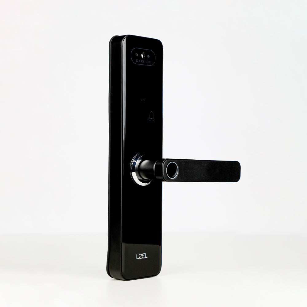 LZEL Smart Door Lock ZSN010 | 3D Facial Recognition, Fingerprint, Password, IC Card & Remote Unlock