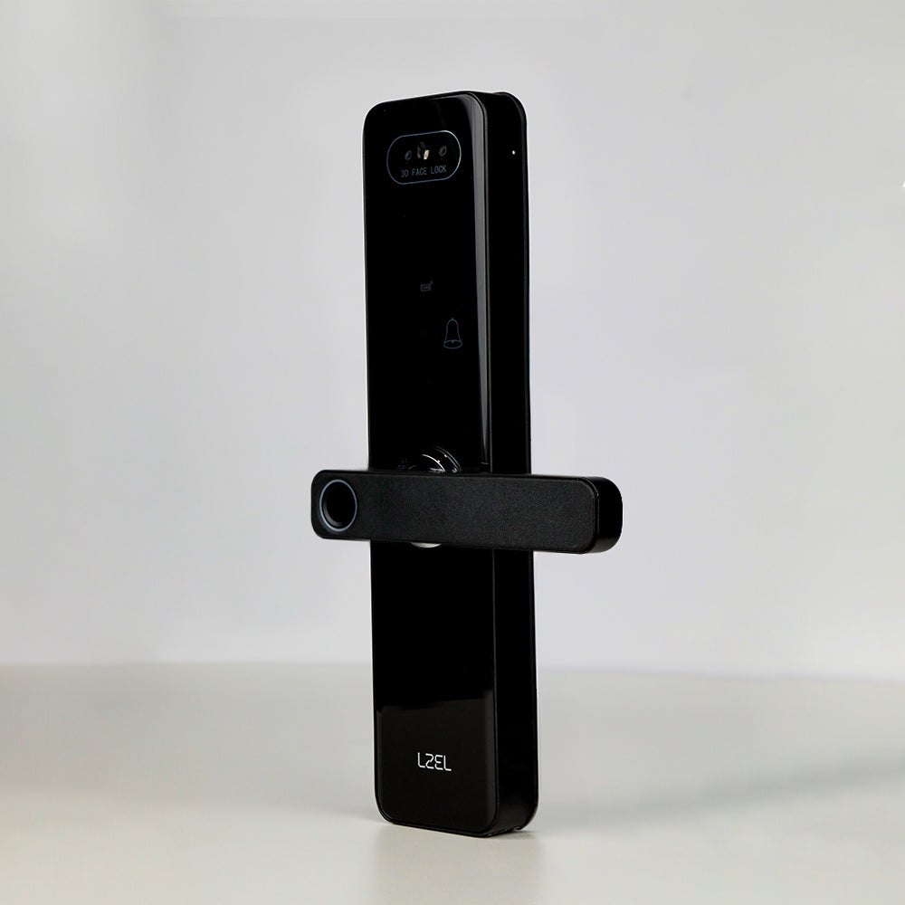 LZEL Smart Door Lock ZSN010 | 3D Facial Recognition, Fingerprint, Password, IC Card & Remote Unlock
