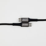 كيبل من 90 بيرسنت Voltix90 Core مضفّر من USB-C إلى USB-C بطول 2 متر