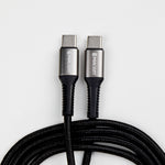 كيبل من 90 بيرسنت Voltix90 Core مضفّر من USB-C إلى USB-C بطول 2 متر
