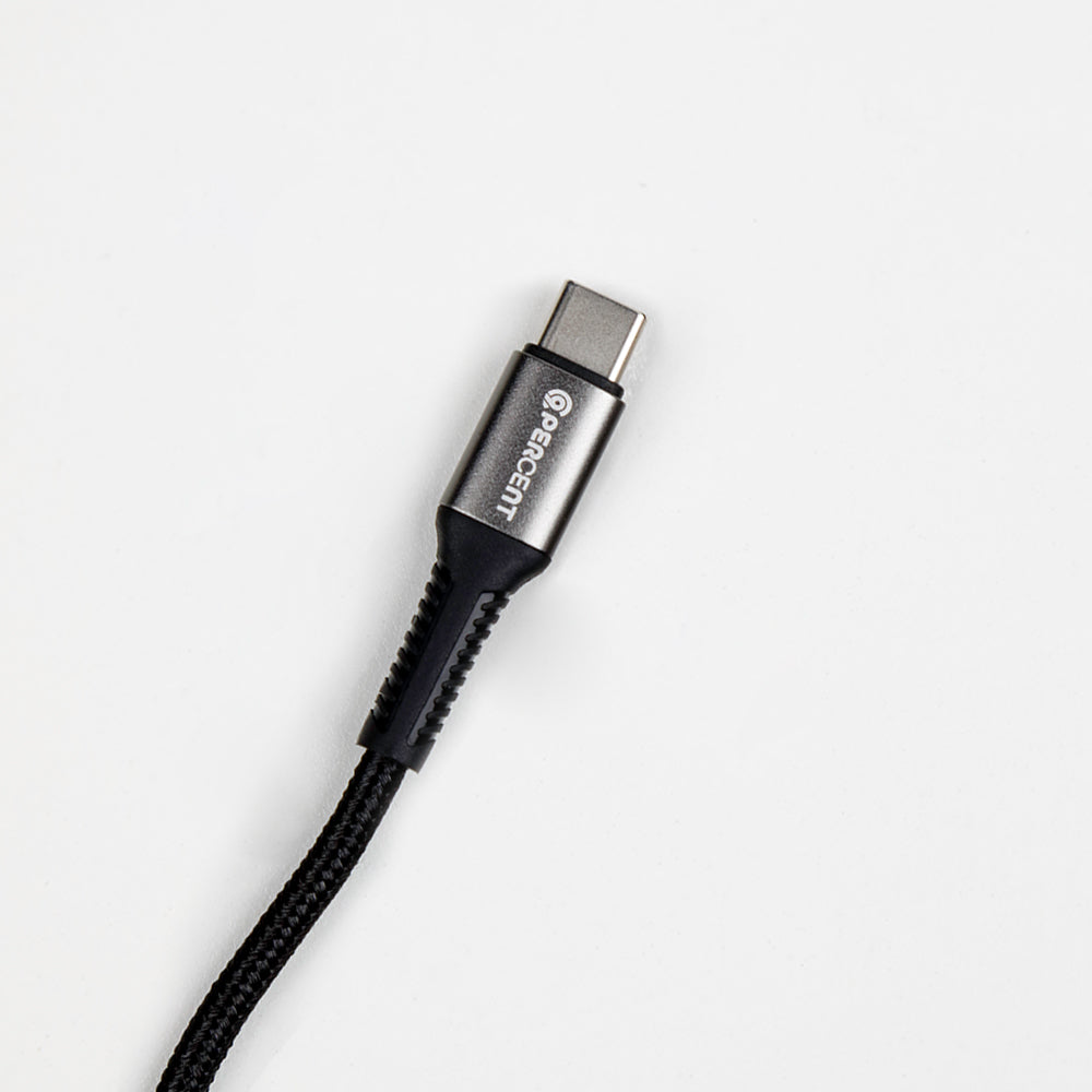 كيبل من 90 بيرسنت Voltix90 Core مضفّر من USB-C إلى USB-C بطول 2 متر