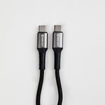كيبل من 90 بيرسنت Voltix90 Core مضفّر من USB-C إلى USB-C بطول 2 متر