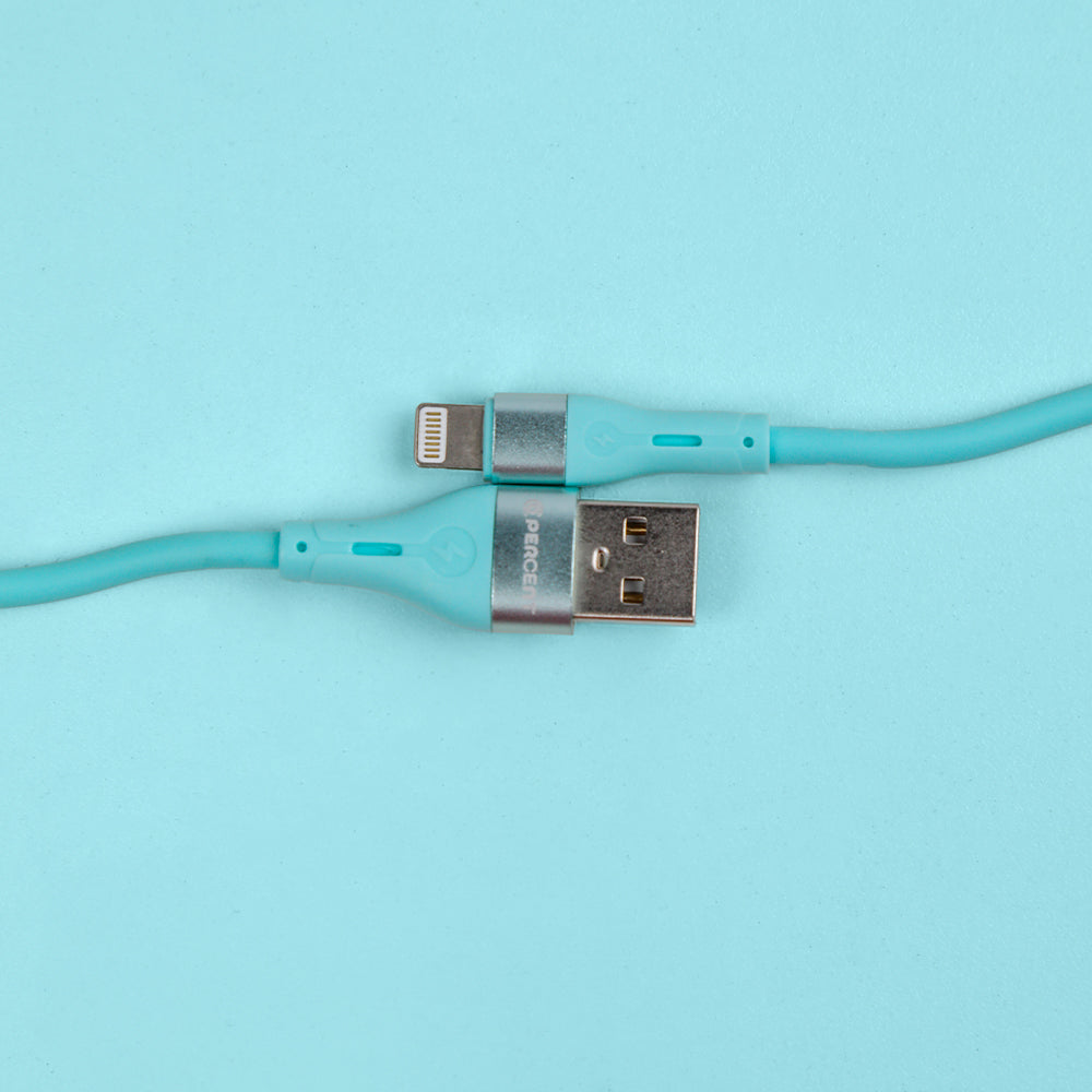 كيبل Voltline 90 Series من 90 Percent من USB-A إلى Lightning من السيليكون بطول 1 متر 
