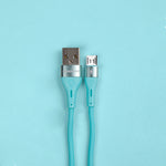 كيبل Voltline 90 Series من 90 Percent من USB-A إلى Micro من السيليكون بطول 1 متر | أخضر فاتح
