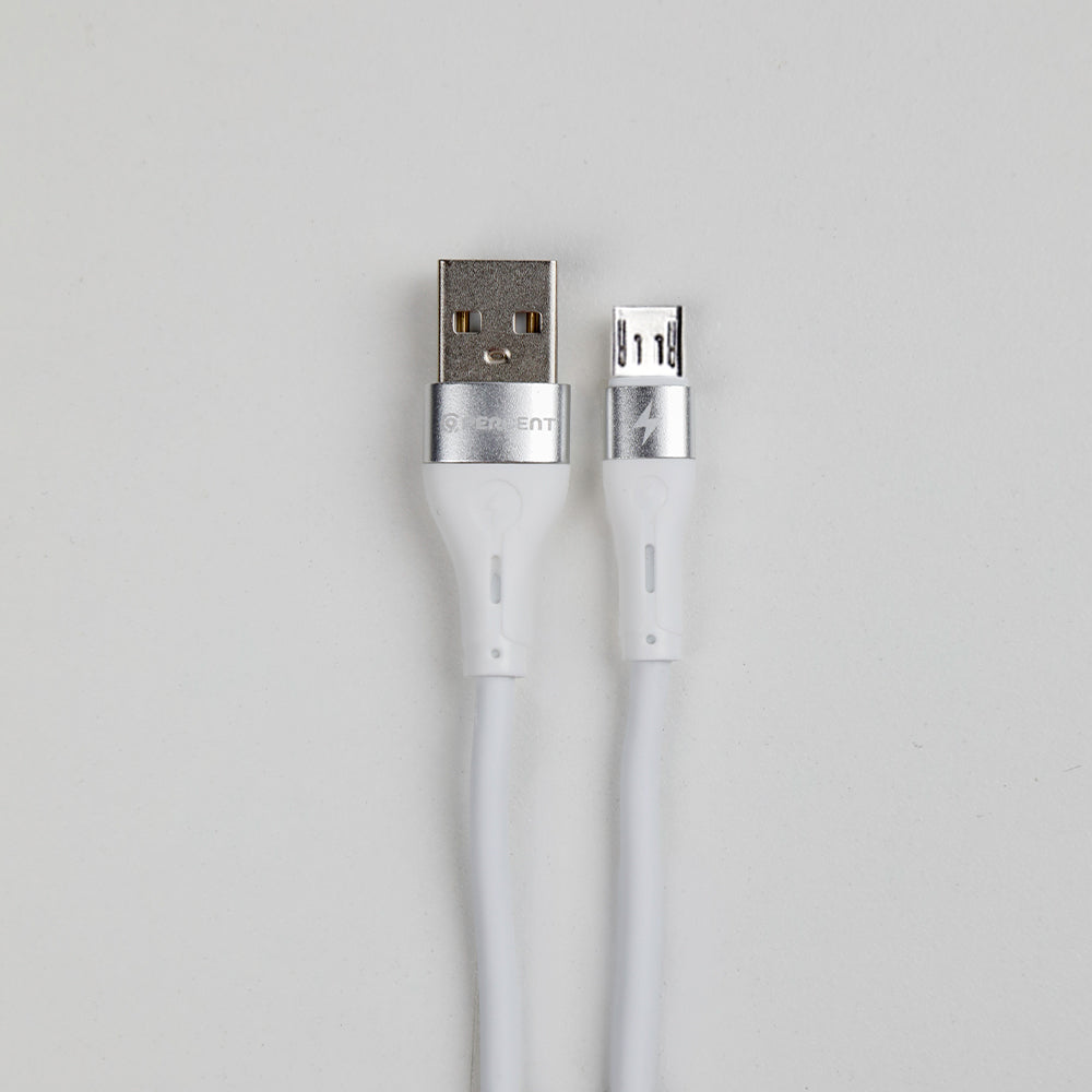 كيبل Voltline 90 Series من 90 Percent من USB-A إلى Micro من السيليكون بطول 1 متر | أخضر فاتح