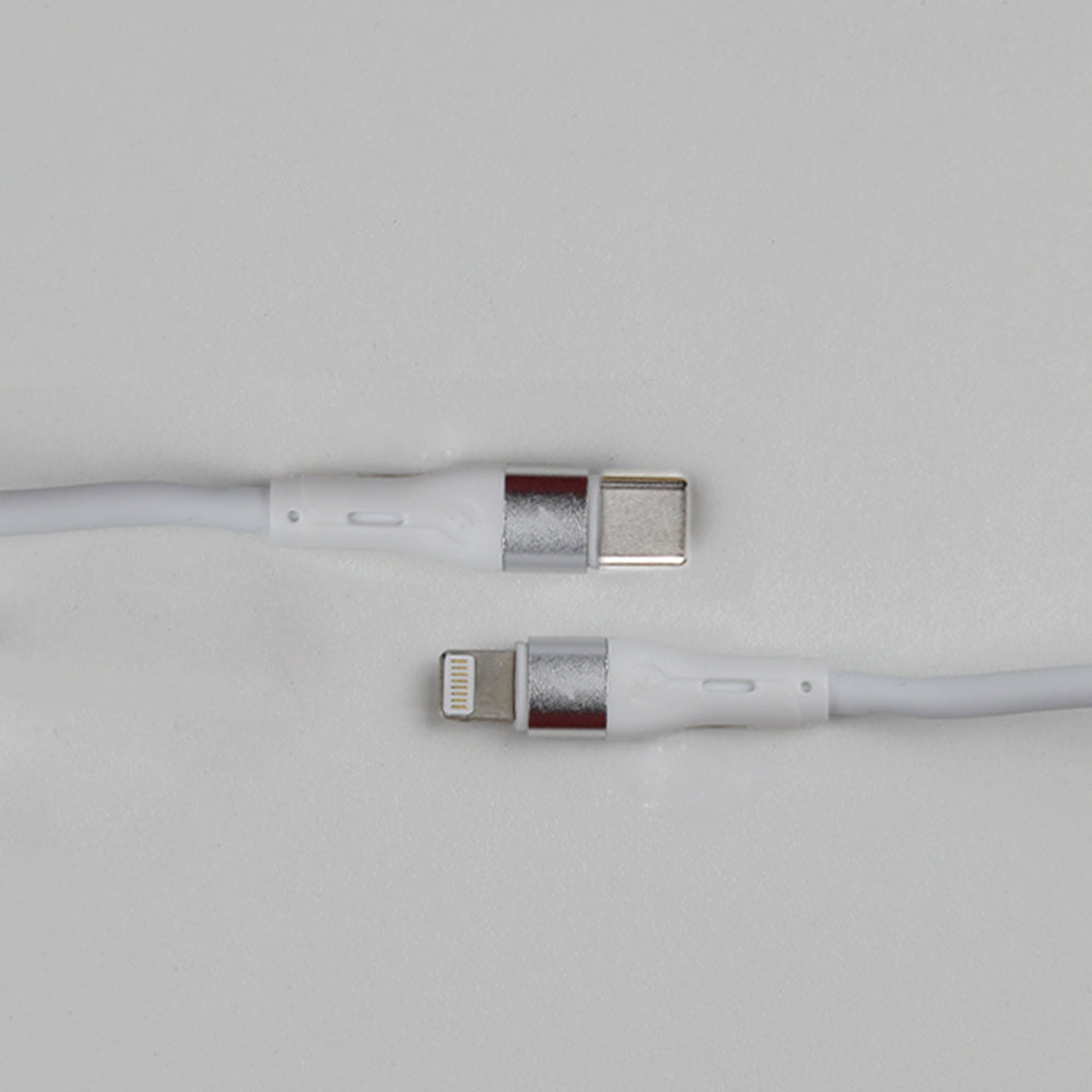 كيبل Voltline 90 Series من 90 Percent من USB-C إلى USB-C من السيليكون بطول 1 متر 