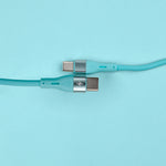 كيبل Voltline 90 Series من 90 Percent من USB-C إلى USB-C من السيليكون بطول 1 متر 