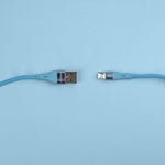 كيبل Voltline 90 Series من 90 Percent من USB-A إلى Micro من السيليكون بطول 1 متر | أخضر فاتح