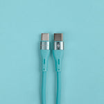 كيبل Voltline 90 Series من 90 Percent من USB-C إلى USB-C من السيليكون بطول 1 متر 