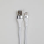 90 Percent Voltline 90 Series USB-A to Type-C Silicone Cable 1M
