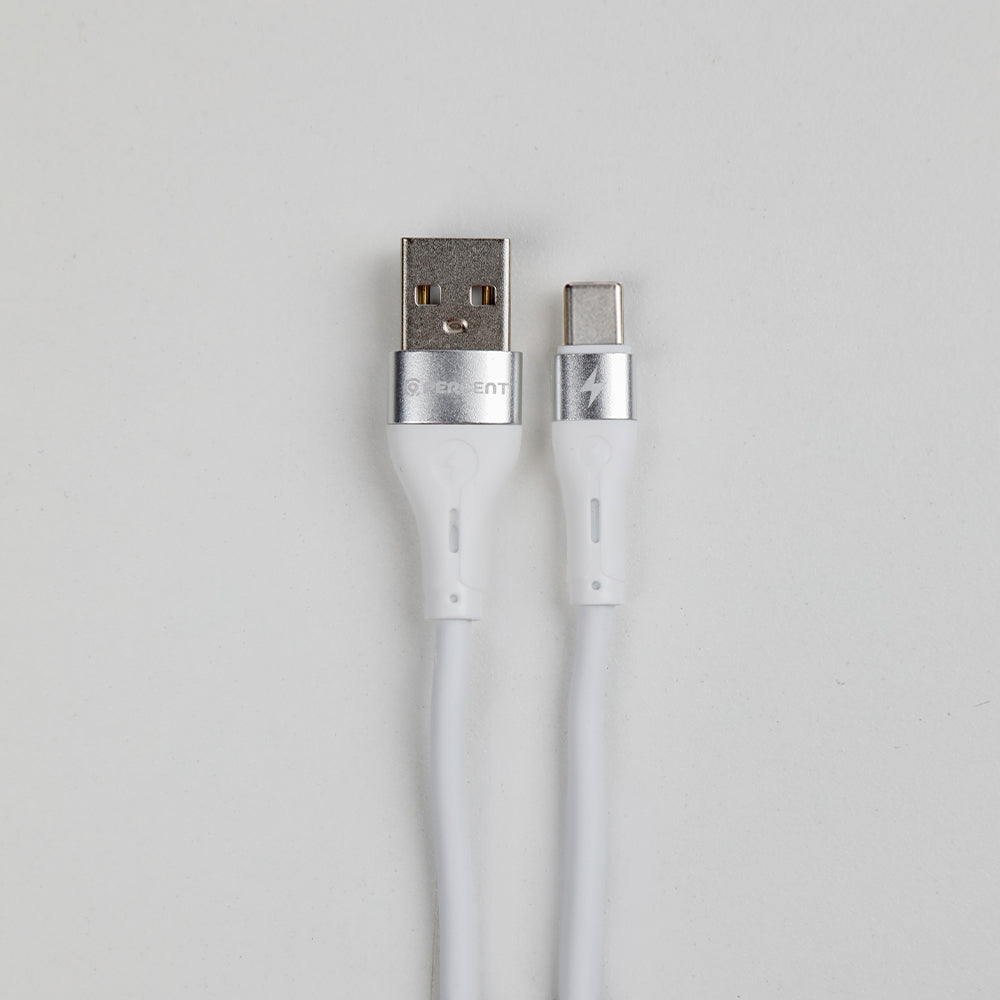 90 Percent Voltline 90 Series USB-A to Type-C Silicone Cable 1M