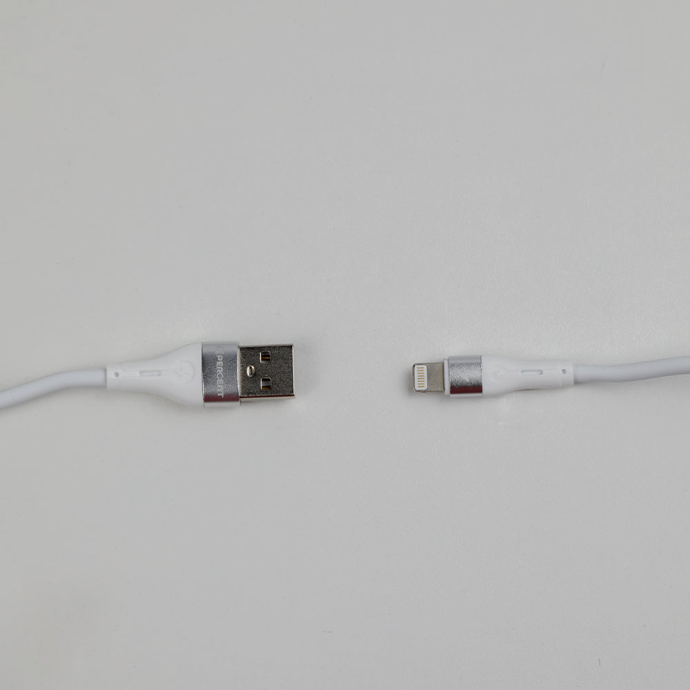 كيبل Voltline 90 Series من 90 Percent من USB-A إلى Lightning من السيليكون بطول 1 متر 