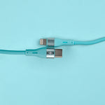 كيبل Voltline 90 Series من 90 Percent من USB-C إلى Lightning من السيليكون بطول 1 متر 